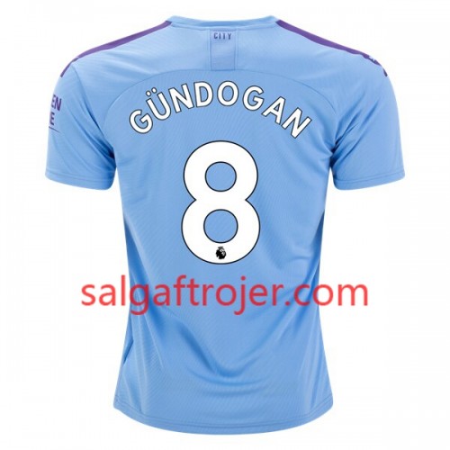 Manchester City Fodboldtrøjer Gundogan 8 Hjemmebanesæt 2019/20 Kort ærmer Manchester City Fodboldtrøjer Gundogan 8 Hjemmebanesæt 2019/20 Kort ærmer